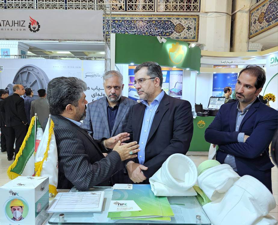 بازدید رئیس صندوق نوآوری و شکوفایی از دوازدهمین نمایشگاه بین‌المللی فرصت‌های سرمایه‌گذاری در معدن و صنایع معدنی ایران (MINEX 2023)