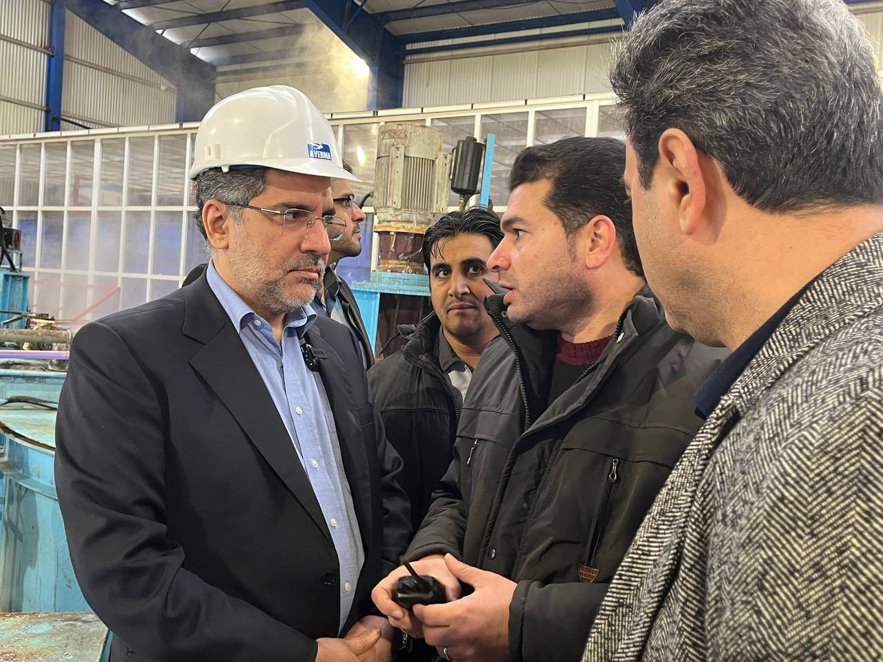 افتتاح واحد تولید ورق کبالت از پسماندهای روی با حضور وزیر صمت و رییس صندوق نوآوری
