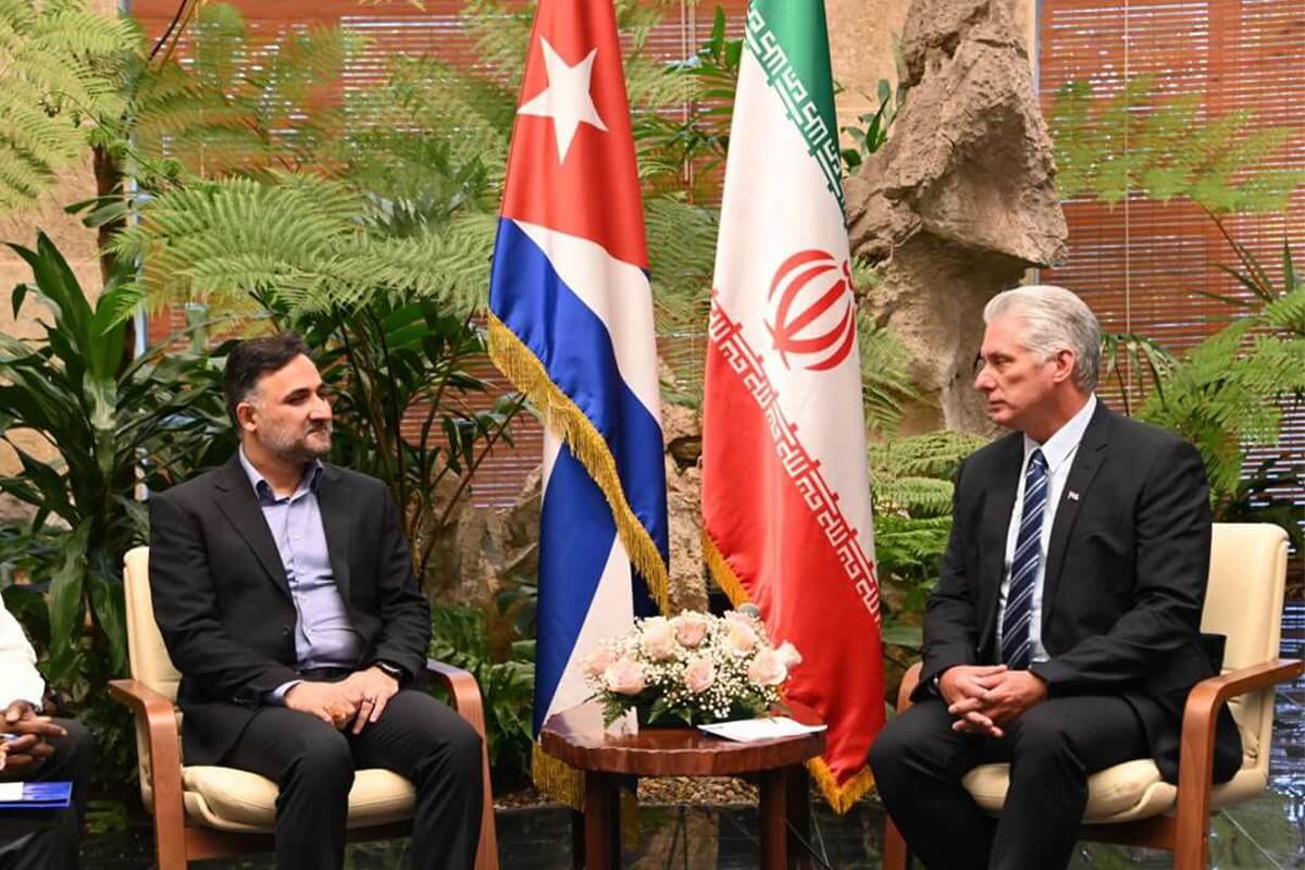 دیدار معاون علمی، فناوری و اقتصاد دانش‌بنیان رییس جمهور با رییس جمهور کوبا